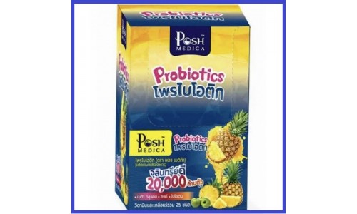 Ананасовые пробиотики POSH MEDICA, 6 саше по 18 грамм