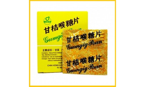 Gumgig Pean Lozenges — травяные леденцы для горла, 20 шт.