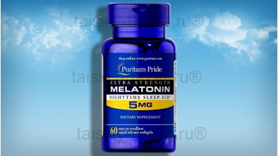 Мелатонин для здорового глубокого сна 120 таблеток 3 мг