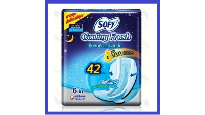 Ночные прокладки Sofy с охлаждающим эффектом 6 штук