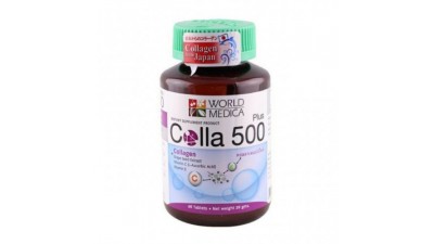 Новый коллаген Colla 500 с экстрактом виноградных косточек, 60 таблеток