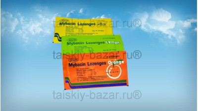 Пастилки Mybacin Lozenges – быстрое избавление от боли в горле