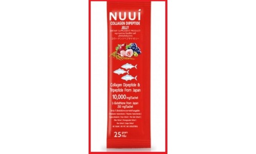 Коллаген Nuui 10000мг в форме желе - вкусная поддержка кожи, волос и ногтей