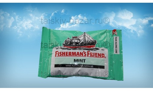 Ментоловые конфетки знаменитой марки Fisherman’s Friends