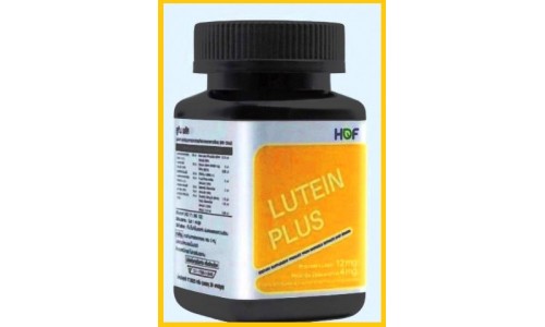 Препарат Lutein Plus для улучшения зрения и здоровья глаз, 30 капсул