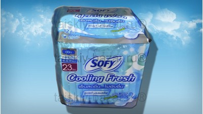 Тонкие охлаждающие прокладки - ежедневки Sofy 16 штук