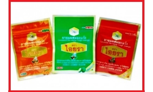 Тайские леденцы T.Man Pharma для от боли в горле и кашля