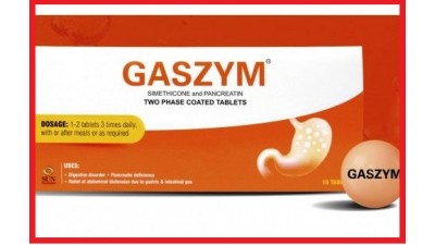 Тайский ферментный препарат Gaszym (10 таб) для поддержки пищеварения и снижения газообразования Тайский ферментный препарат Gaszym (10 таб) для поддержки пищеварения и снижения газообразования