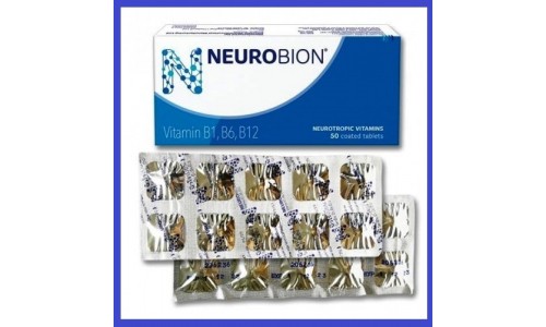 Витаминные таблетки «Нейробион» - комплекс витаминов группы B для поддержки нервной системы