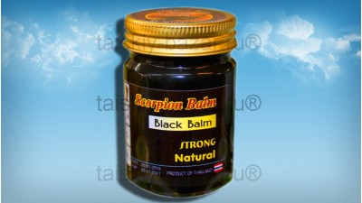 Черный тайский бальзам Скорпион 100 грамм