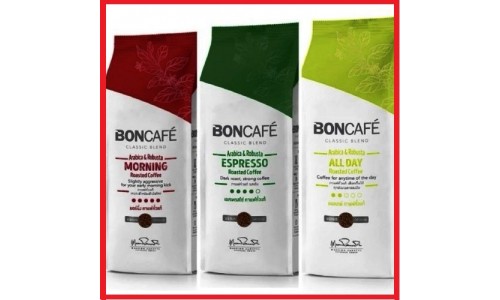 Натуральный кофе в зернах BONCAFE 250 грамм