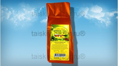 Зеленый тайский чай с ананасом 100 грамм