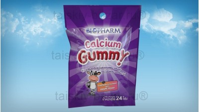 Детские витаминные жевательные конфетки с кальцием
