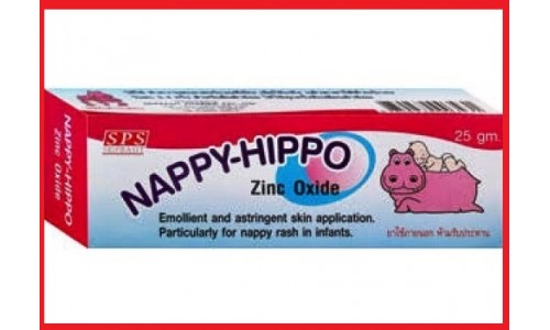 Детский крем Nappy-Hippo 25 гр (Комфорт под подгузником с первого дня)