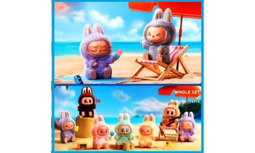 Лабубу оригинал, Набор из 6 игрушек Лабубу из коллекции Have a Seat V2