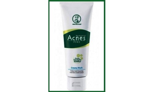 Крем-пенка для умывания Mentholatum Acnes с двойным экстрактом центеллы азиатской