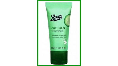 Огуречный скраб для лица, тайская косметика Boots