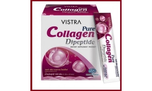  VISTRA Pure Collagen Dipeptide — чистый рыбный коллаген для кожи и суставов