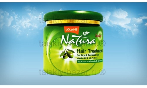 Маска для восстановления волос с маслом Жожоба и протеинами шелка от тайской фирмы Lolane