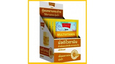 Мультивитаминный уход для волос Lolane, 30 мл, упаковка 12 пакетиков