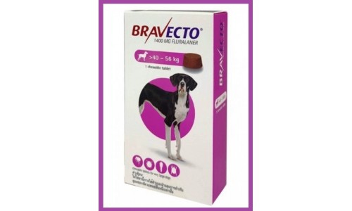 Жевательная таблетка Bravecto для собак 40 – 56 кг