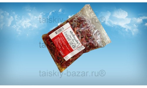 Сушеный тайский  красный перец чили - целые стручки  100 грамм