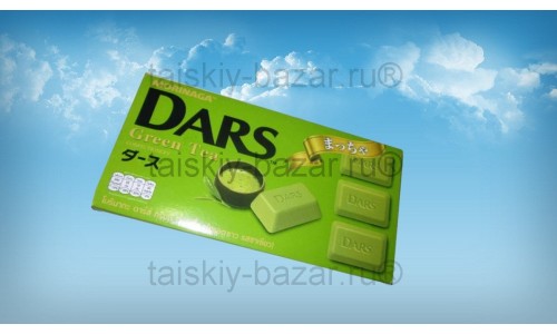 Зеленый шоколад Dars 45 грамм 