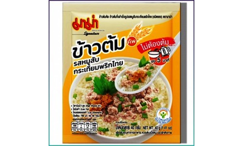 МАМА Быстрая рисовая каша со вкусом свинины