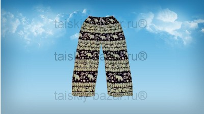 Легкие тайские мужские брюки