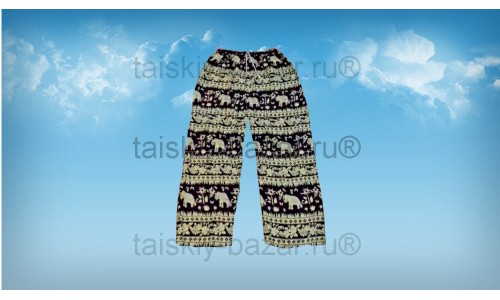 Легкие тайские мужские брюки