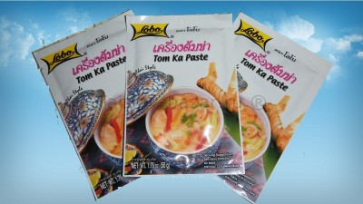 Паста для приготовления дома тайского кокосового супа Том Кха