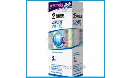 Профессиональная отбеливающая зубная паста Дарли Expert White 120 грамм - 2 ТУБЫ