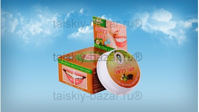 Тайская круглая зубная паста «Нони»