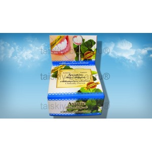 Тайская круглая зубная паста «Азиатские травы и гвоздика»